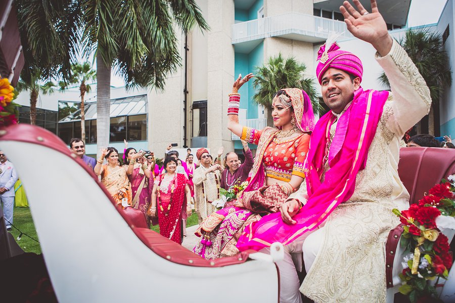 Shweta & Jay: Indian Hindu Wedding Photography in Hyatt Regency Pier Sixty-Six, Fort Lauderdale, Fl