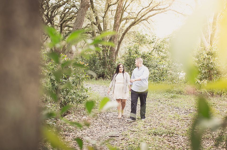 Naomi & Ricky: Engagement Photos at Tree Tops Park, Davie, Fl