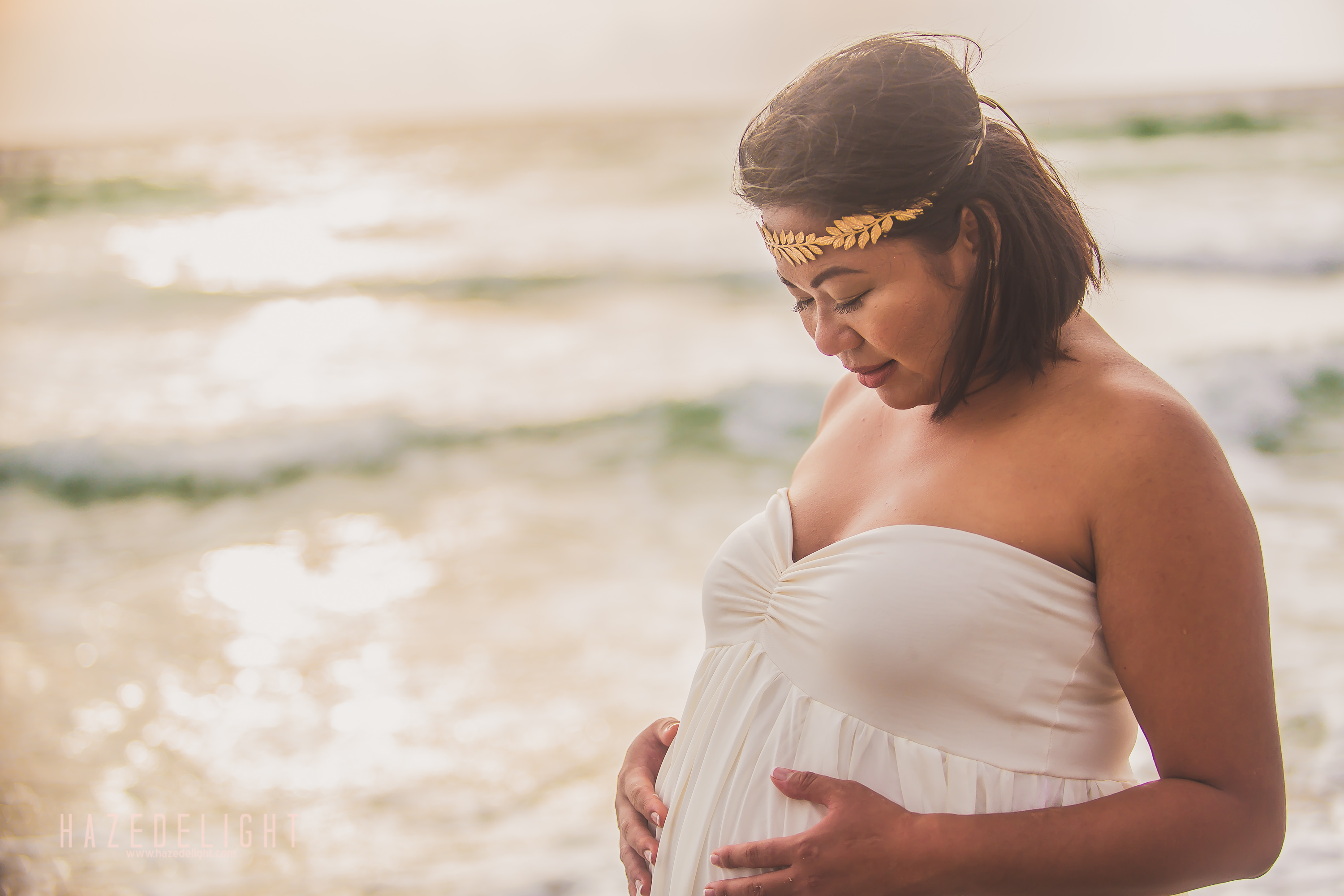 Czarina: Pregnancy Photography  Session at Dania Beach, Fl