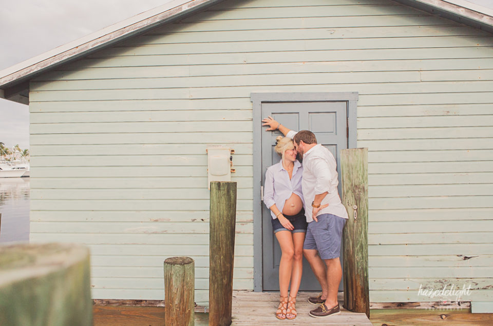 Shannon: Pregnancy Photo Shoot at Lighthouse Point, FL.