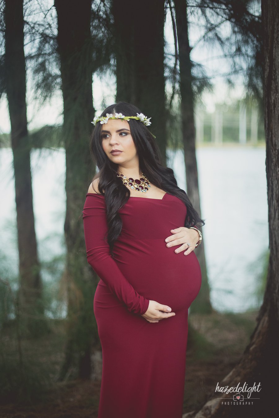 Nicole Pregnancy Photo Shoot In Wolfe Lake Park Davie Fl