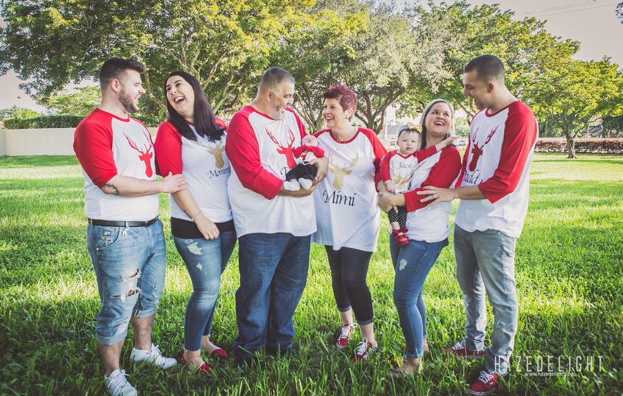 The Farvers and The Gramlings: Christmas Photo Session at Davie, FL
